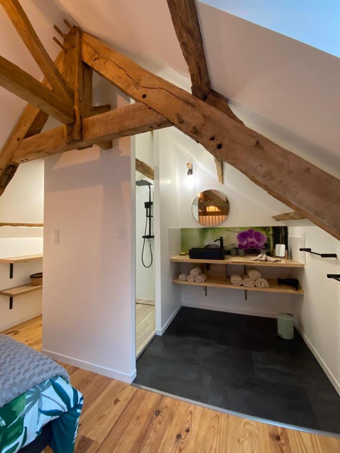 A La Memoire De Merlin & Spa Saint-Malon-sur-Mel المظهر الخارجي الصورة